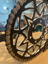 CRAZY IRON Stunt Rear Sprocket KAWASAKI ZX636R 520х60 BLACK