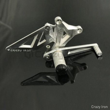 CRAZY IRON Rearset STUNT Kawasaki ZX-6R; Kawasaki ZX-6R 636 `09-`18 (фото 5, фотография 5)
