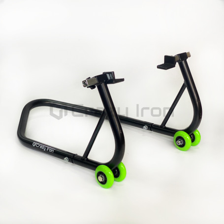 CRAZY IRON Rear paddock stand PRO BLACK (фото 1, фотография 1)