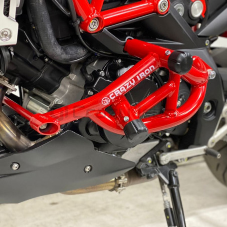 CRAZY IRON Cage PRO APRILIA SHIVER 750, SHIVER 900, DORSODURO 900 (фото 5, фотография 5)