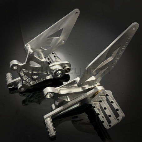CRAZY IRON Rearset FOMA KAWASAKI ZX-6R, ZX-6RR `03-`04 (фото 1, фотография 1)