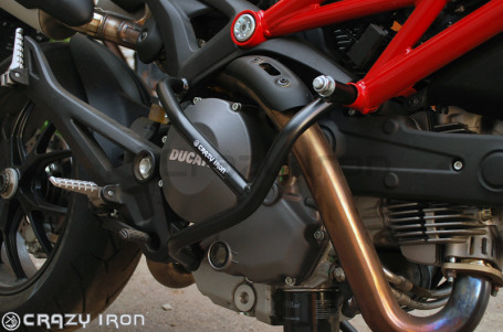 CRAZY IRON Engine Crashbar DUCATI Monster 696, 796 (фото 3, фотография 3)