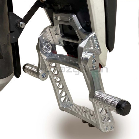 CRAZY IRON Adjustable aluminum Roundbar HONDA GROM MSX125 `13-`20 (фото 10, фотография 10)