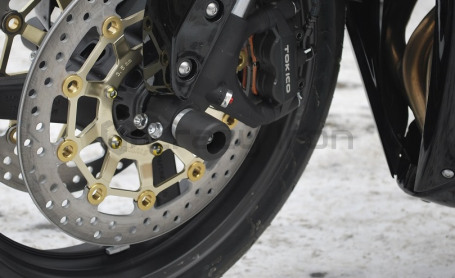 CRAZY IRON Slider set for front axle HONDA CBR600RR от `07- (фото 2, фотография 2)