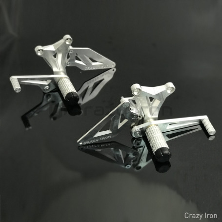 CRAZY IRON Rearset STUNT Kawasaki ZX-6R; Kawasaki ZX-6R 636 `09-`18 (фото 2, фотография 2)