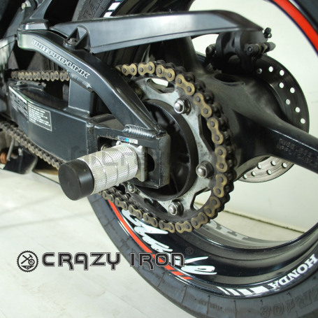 CRAZY IRON Rear axle pegs HONDA CBR1000RR `06-`07 (фото 1, фотография 1)