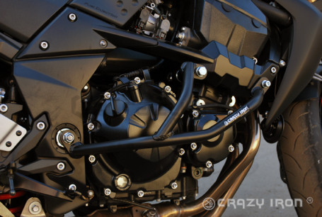 CRAZY IRON Engine Crashbar KAWASAKI Z750R since `07- (фото 3, фотография 3)