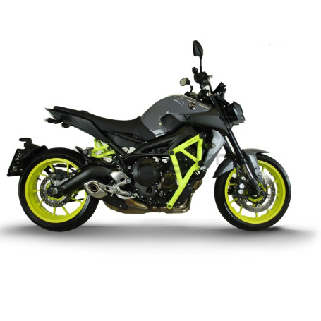 CRAZY IRON Cage PRO YAMAHA MT-09, FZ-09, TRACER `17-`20; XSR900 `16-`20 (фото 1, фотография 1)