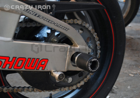 CRAZY IRON Slider set for rear axle HONDA CBR600RR (фото 3, фотография 3)