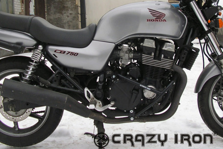 CRAZY IRON Engine Crashbar HONDA CB750 (фото 3, фотография 3)