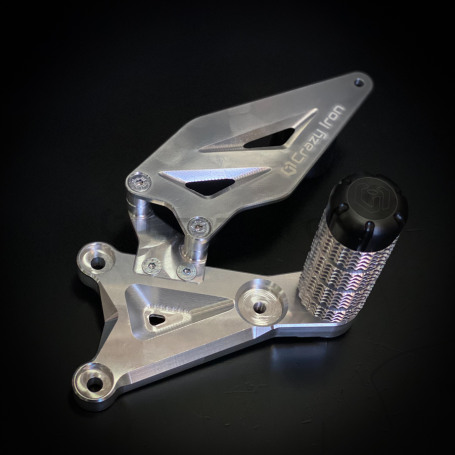 CRAZY IRON Rearset STUNT YAMAHA YZF-R6 `03-`05 (фото 5, фотография 5)