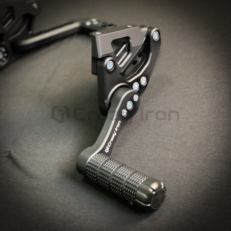 CRAZY IRON CNC Adjustable Subcage YAMAHA YZF-R6 `03-`05, black anode (фото 3, фотография 3)