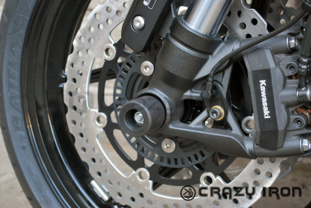 CRAZY IRON Slider set for front axle KAWASAKI Z1000; Z1000SX (фото 2, фотография 2)