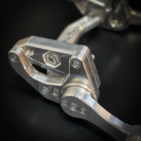 CRAZY IRON CNC Adjustable Subcage YAMAHA MT-07, FZ-07, XSR700 (фото 5, фотография 5)