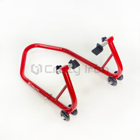 CRAZY IRON Rear paddock stand PRO RED (фото 5, фотография 5)