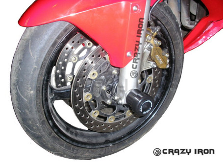 CRAZY IRON Slider set for front axle HONDA CBR600RR до `06 (фото 3, фотография 3)