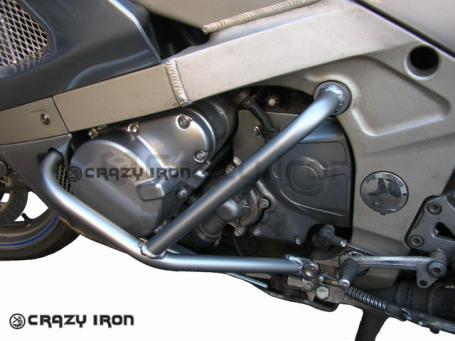 CRAZY IRON Engine Crashbar KAWASAKI ZZR400 `93-`07, ZZR600 `93-`05 (фото 4, фотография 4)