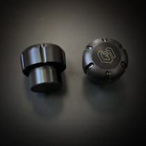 CRAZY IRON Sliders  MILL for Crash Cages PRO D28 (2 pcs.)