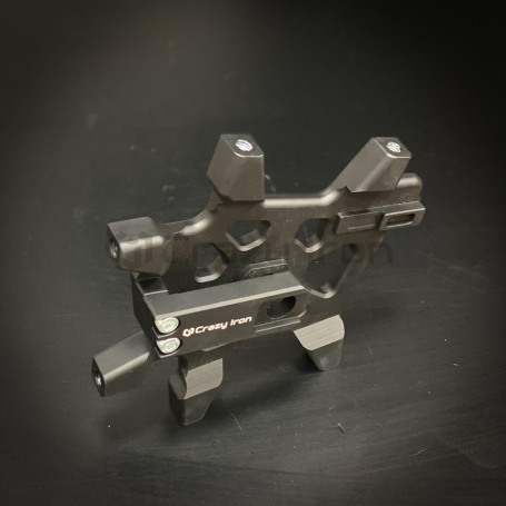 CRAZY IRON Bracket for brake calipers for TRIUMPH Street Triple 675, 675R `07-`17 (VIN before 56047 (фото 2, фотография 2)