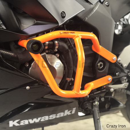 CRAZY IRON Engine Crashbar KAWASAKI ZX-6R `19 (фото 6, фотография 6)