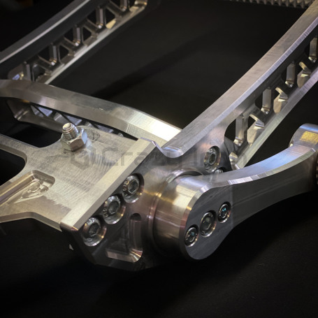 CRAZY IRON Adjustable aluminum Roundbar HONDA GROM MSX125 `13-`20 (фото 8, фотография 8)