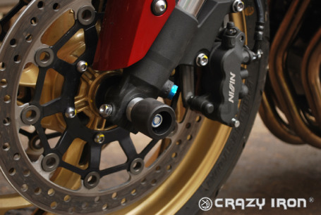 CRAZY IRON Slider set for front axle HONDA CB1000R `08-`17 (фото 3, фотография 3)