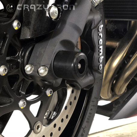 CRAZY IRON Slider set for front axle SUZUKI GSX-S1000 (фото 2, фотография 2)