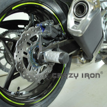 CRAZY IRON Rear axle pegs KAWASAKI Z900
