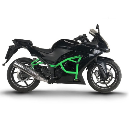 CRAZY IRON Cage DAMPER KAWASAKI Ninja 250R `08-`12 (фото 1, фотография 1)