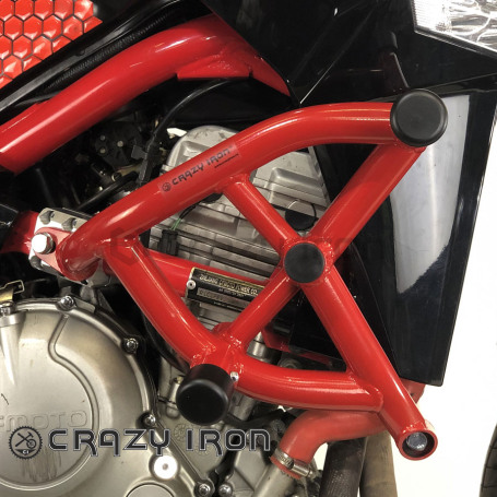 CRAZY IRON Cage PRO CFMOTO 650NK (фото 2, фотография 2)