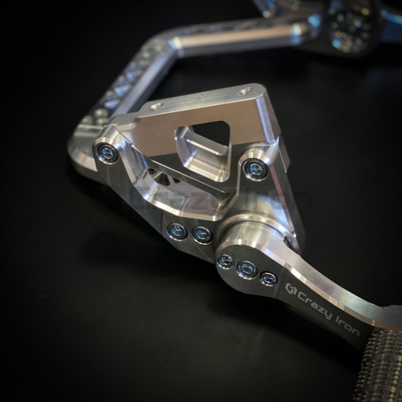 CRAZY IRON CNC Adjustable Subcage YAMAHA YZF-R6 `03-`05 (фото 3, фотография 3)