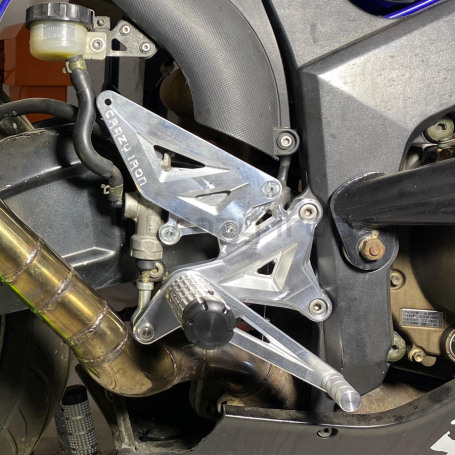 CRAZY IRON Rearset STUNT KAWASAKI ZX-6R, ZX-6RR `05-`06 (фото 4, фотография 4)