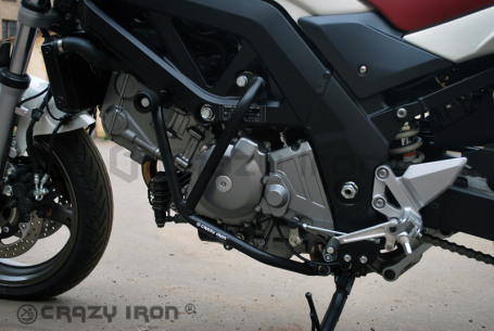 CRAZY IRON Engine Crashbar SUZUKI SV650 since `03- (фото 2, фотография 2)