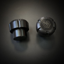 CRAZY IRON Slider for Rear axle pegs D32 (2 pcs.)