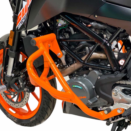 CRAZY IRON Engine Crashbar School KTM  Duke 125, Duke 390 before -`16, Duke 200 `12-`21 (фото 2, фотография 2)