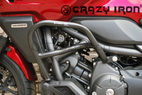 CRAZY IRON Engine Crashbar HONDA CTX700 (фото 3, фотография 3)