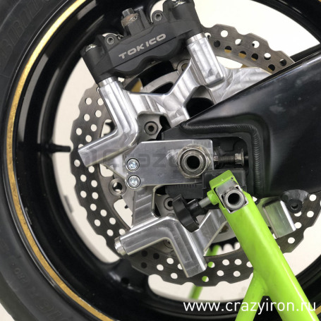 CRAZY IRON Bracket for brake calipers for HONDA CBR1000RR `06-`16 (фото 4, фотография 4)