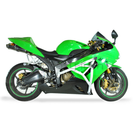 CRAZY IRON Cage DAMPER KAWASAKI ZX-6R `05-`06 (фото 1, фотография 1)