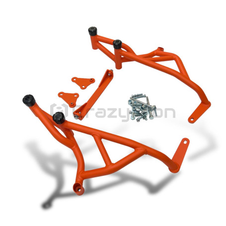 CRAZY IRON Cage PRO KTM Duke 250, Duke 390  2021-2023 (фото 4, фотография 4)