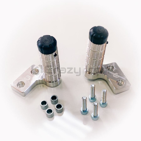 CRAZY IRON Rear axle pegs KTM 390 ADVENTURE (фото 1, фотография 1)