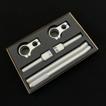 CRAZY IRON 3D-adjustable clip-ons 7/8" for motorcycle, 51