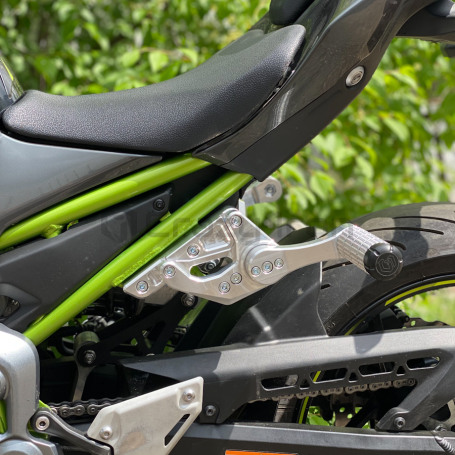 CRAZY IRON CNC Adjustable Subcage KAWASAKI Z900 (фото 2, фотография 2)