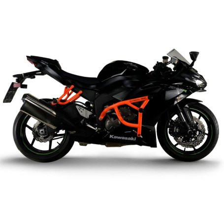 CRAZY IRON Cage DAMPER KAWASAKI ZX-6R `09-`18, ZX-6R 636 `13-`23 (фото 1, фотография 1)