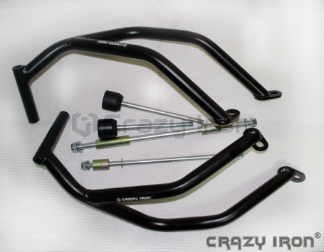 CRAZY IRON Engine Crashbar KAWASAKI Ninja ZX-14R, ZZR1400 `06-`11 (фото 4, фотография 4)