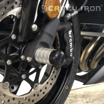 CRAZY IRON Front axle pegs SUZUKI GSX-S1000, GSX-S1000S Katana