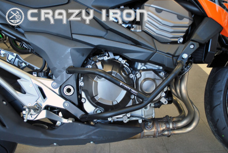 CRAZY IRON Engine Crashbar KAWASAKI Z800, Z800e (фото 2, фотография 2)