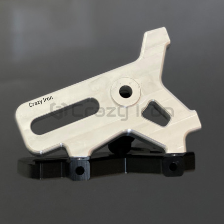 CRAZY IRON Bracket for brake calipers for two radial calipers KTM RC125 / 200/250/390, DUKE 125/200 (фото 2, фотография 2)