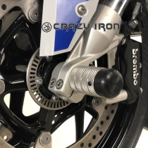 CRAZY IRON Front axle pegs BMW S1000XR since `15-