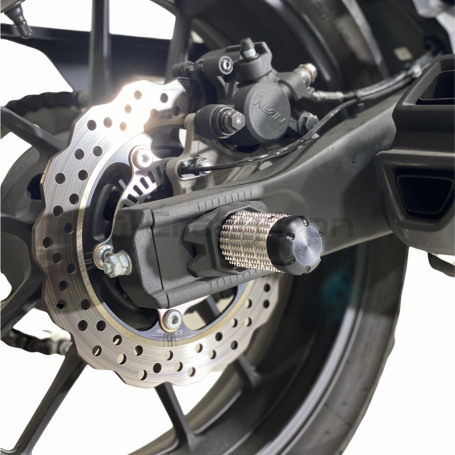CRAZY IRON Rear axle pegs VOGE 500R (фото 1, фотография 1)