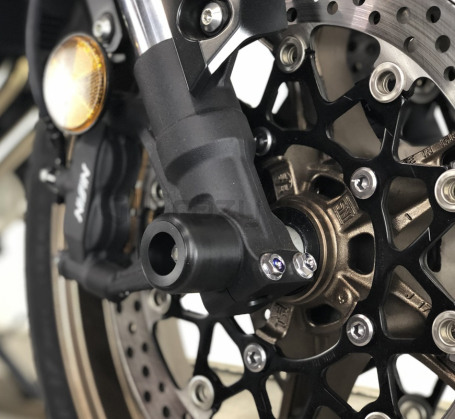 CRAZY IRON Slider set for front axle HONDA CB650R Neo Sports Cafe (фото 1, фотография 1)